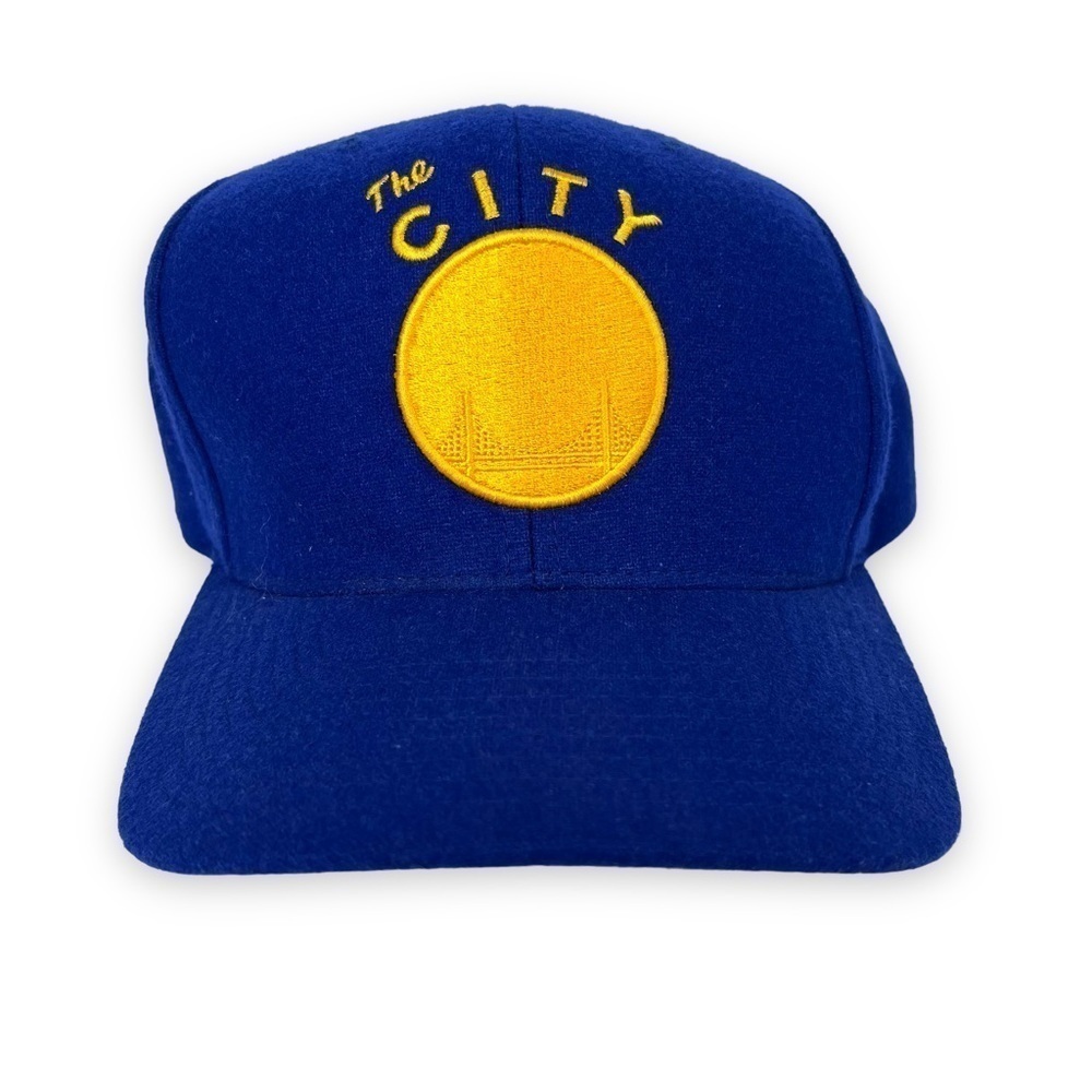 Mitchell & Ness Golden State Warriors Adjustable Snapback Cap